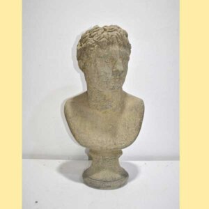 Figura busto de piedra