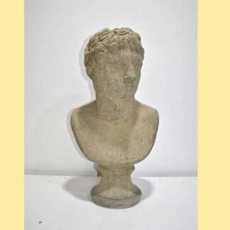 Figura busto de piedra