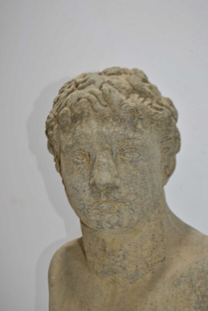 Figura busto de piedra - Imagen 4