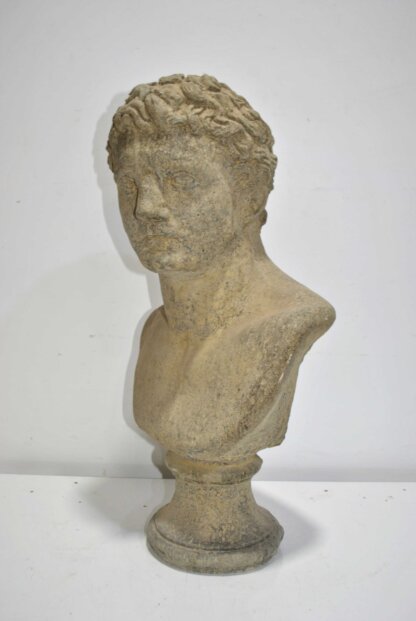 Figura busto de piedra - Imagen 6