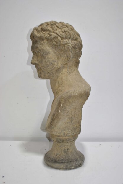 Figura busto de piedra - Imagen 7