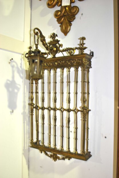 Reja con farol bronce - Imagen 3