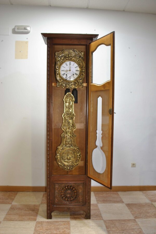 Reloj de pie caja de madera - Imagen 5