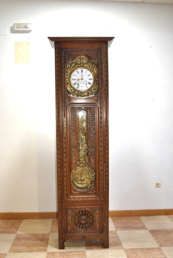 Reloj de pie caja de madera - Imagen 2