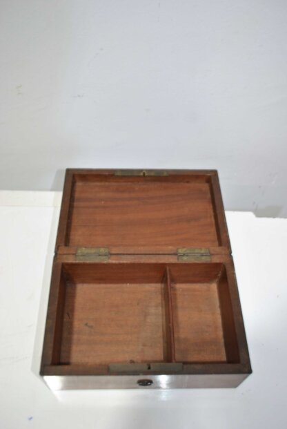 Caja madera marquetería floral - Imagen 4