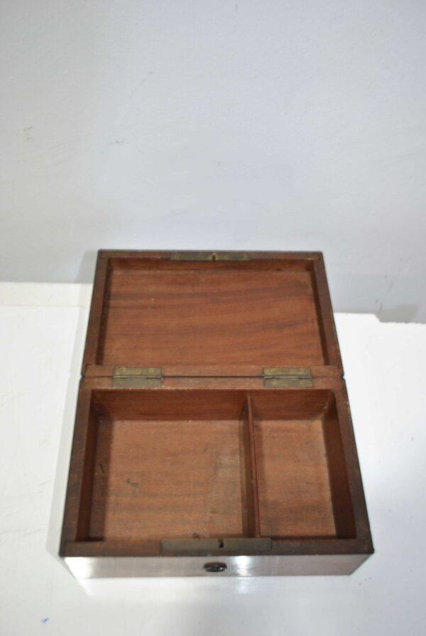 Caja madera marquetería floral - Imagen 4