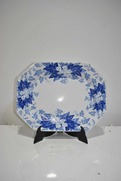 Fuente La Cartuja flores azules