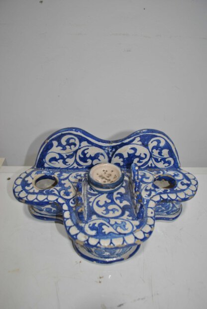 Tintero cerámica estilo Talavera - Imagen 2