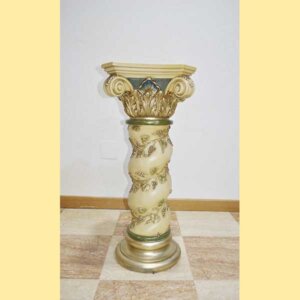 Columna o pedestal beige