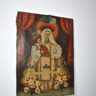 Cuadro cuzqueño Virgen