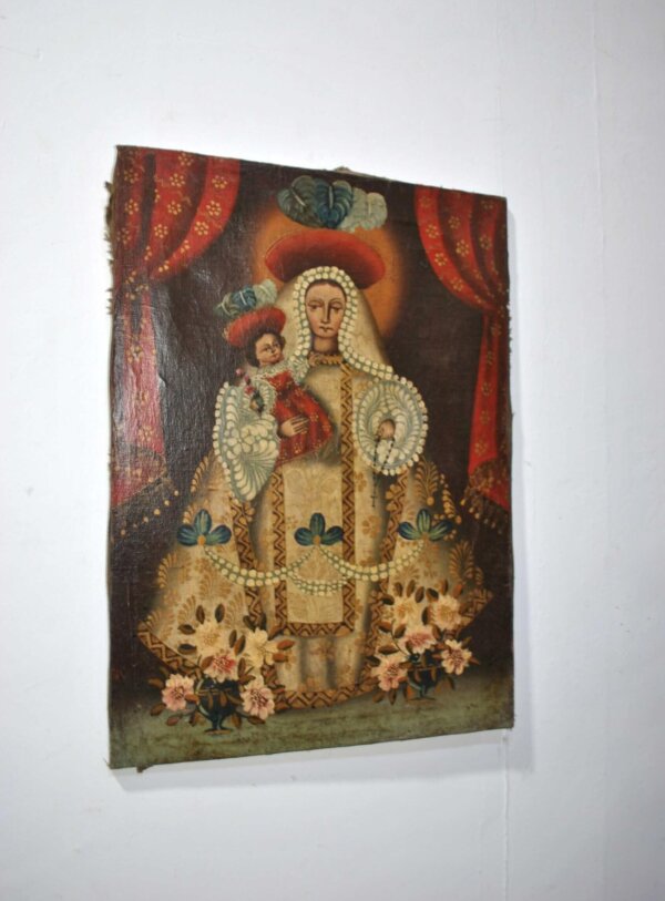 Cuadro cuzqueño Virgen