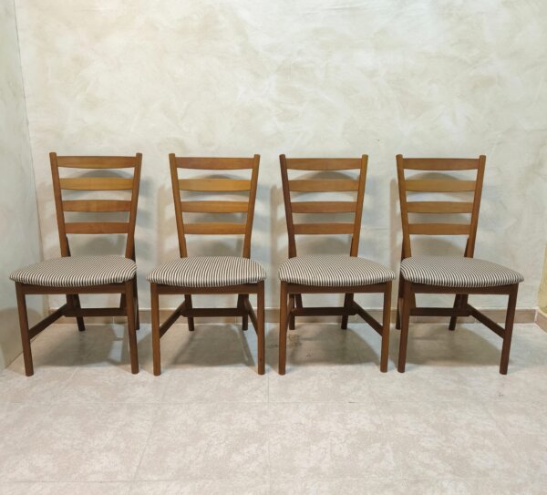 Conjunto de 4 sillas Hansen & Sorensen - Imagen 8
