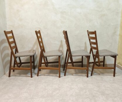 Conjunto de 4 sillas Hansen & Sorensen - Imagen 3