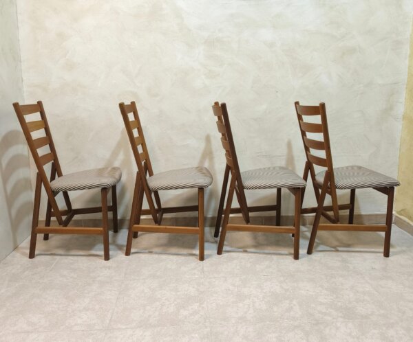 Conjunto de 4 sillas Hansen & Sorensen - Imagen 3