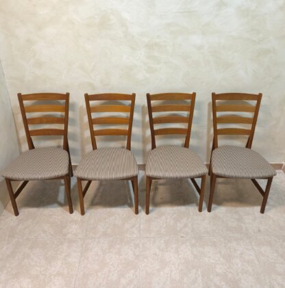 Conjunto de 4 sillas Hansen & Sorensen - Imagen 9