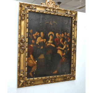 Óleo sobre lienzo Pentecostés S.XVII