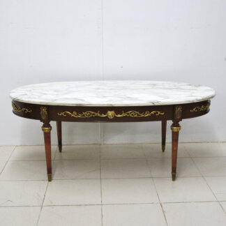Mesa de centro porcelanas Luis XVI