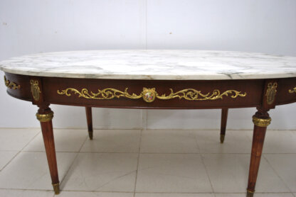 Mesa de centro porcelanas Luis XVI - Imagen 4