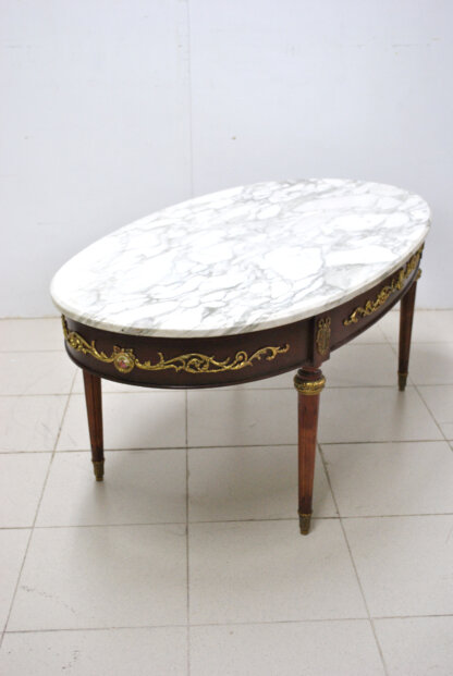 Mesa de centro porcelanas Luis XVI - Imagen 7