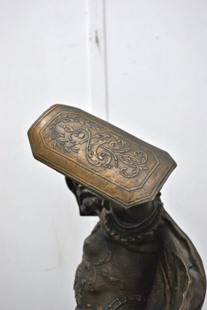 Escultura guerrero romano - Imagen 11