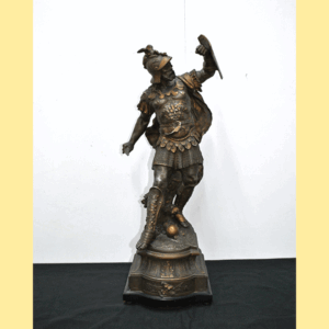 Escultura guerrero romano