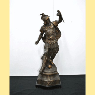 Escultura guerrero romano