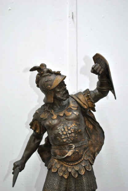 Escultura guerrero romano - Imagen 3
