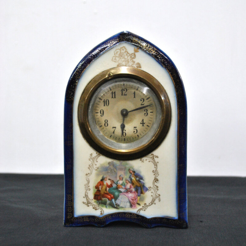Reloj porcelana esmaltada