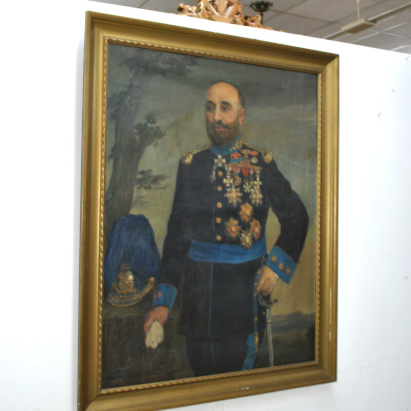 Retrato Militar antiguo