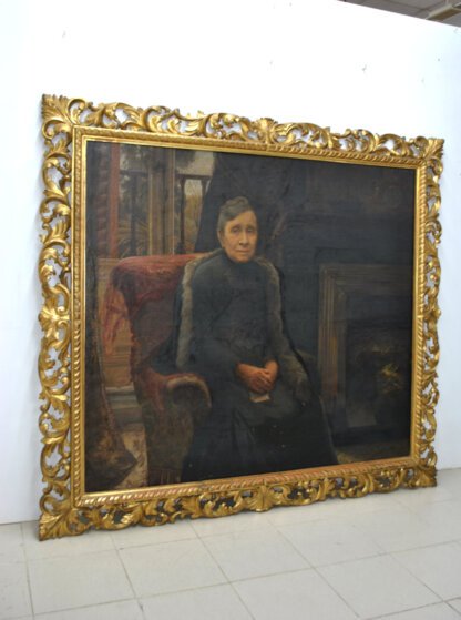 Retrato dama E. Suárez Inclán