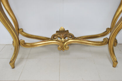 Consola tallada pan de oro - Imagen 4