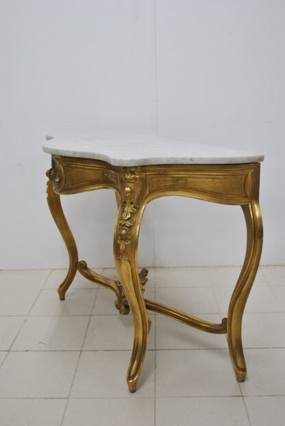 Consola tallada pan de oro - Imagen 6