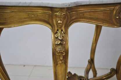 Consola tallada pan de oro - Imagen 9