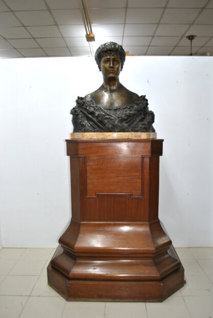 Busto bronce M. Balarín con peana - Imagen 12