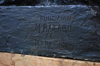 Busto bronce femenino M. Balarín - Imagen 11