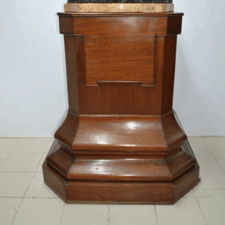 Gran peana madera maciza 123 cm