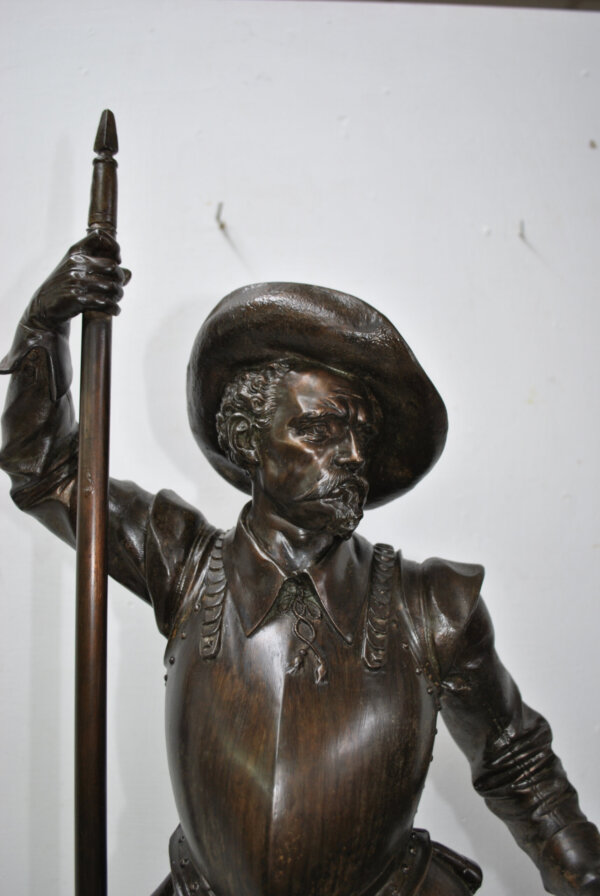Escultura mosquetero calamina - Imagen 3
