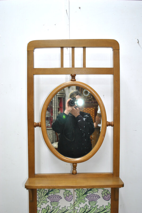 Lavabo palanganero Art Nouveau - Imagen 3