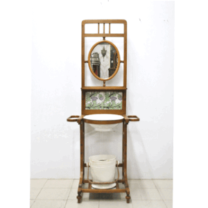 Lavabo palanganero Art Nouveau
