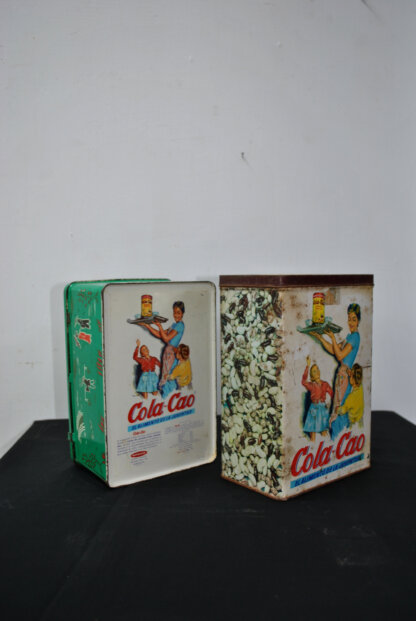 Latas chapa Cola Cao