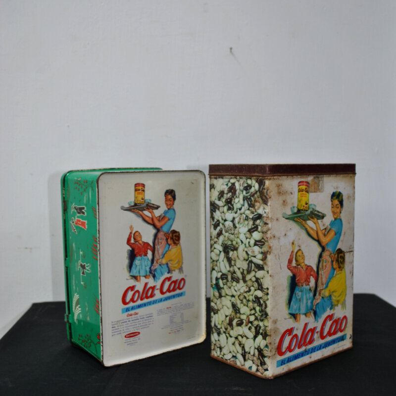 Latas chapa Cola Cao