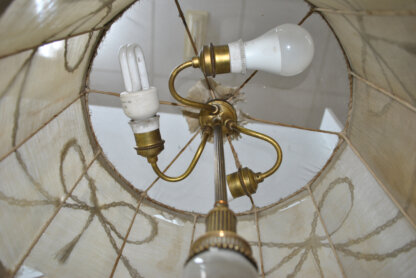 Lámpara mesa base porcelana - Imagen 7