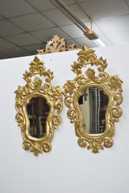 Pareja cornucopias oro - Imagen 2