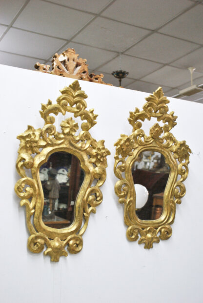 Pareja cornucopias oro - Imagen 3