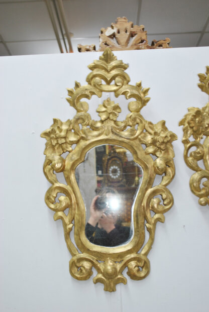 Pareja cornucopias oro - Imagen 4
