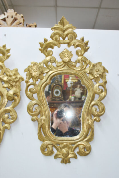 Pareja cornucopias oro - Imagen 5
