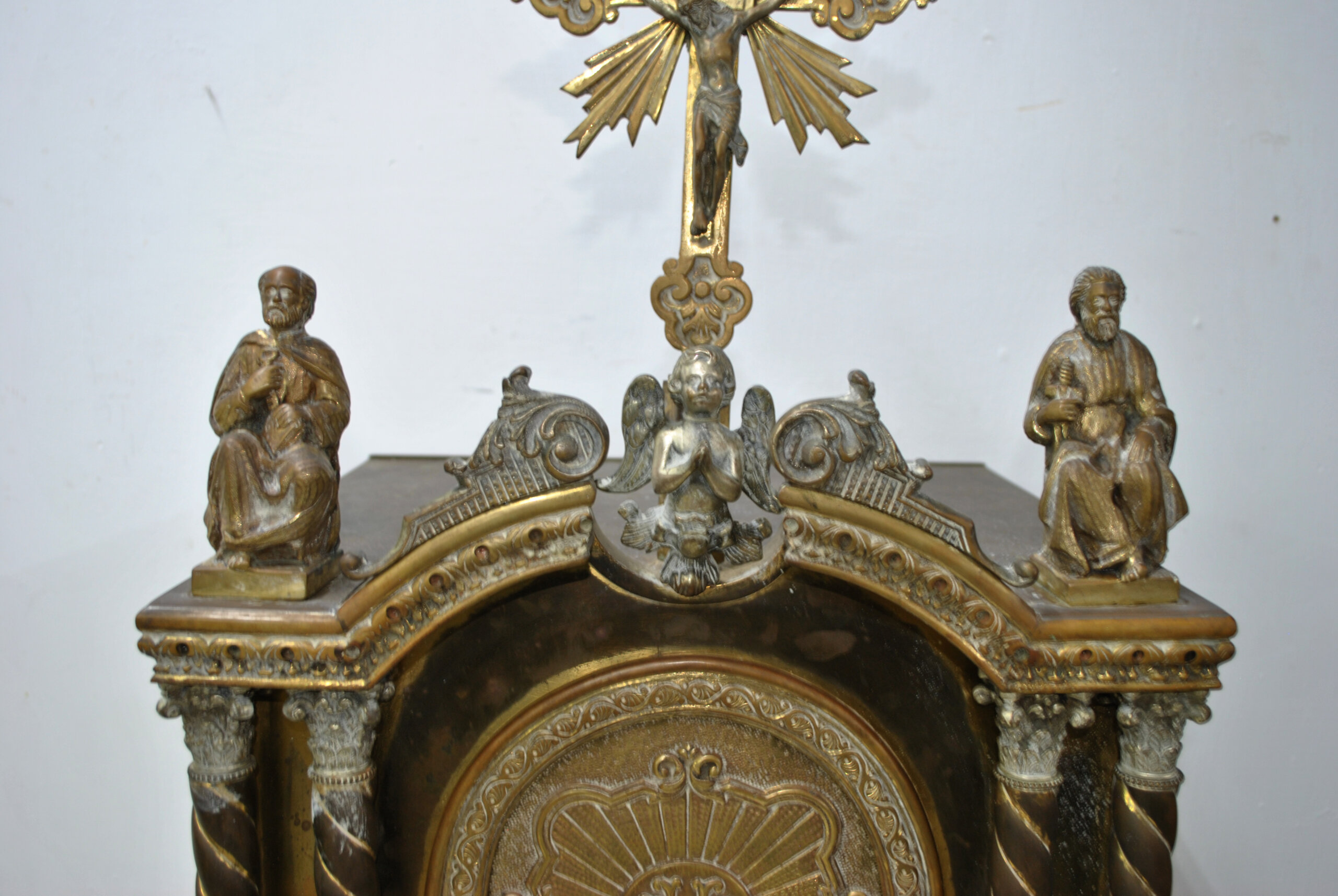 Sagrario neogótico de bronce - Imagen 4