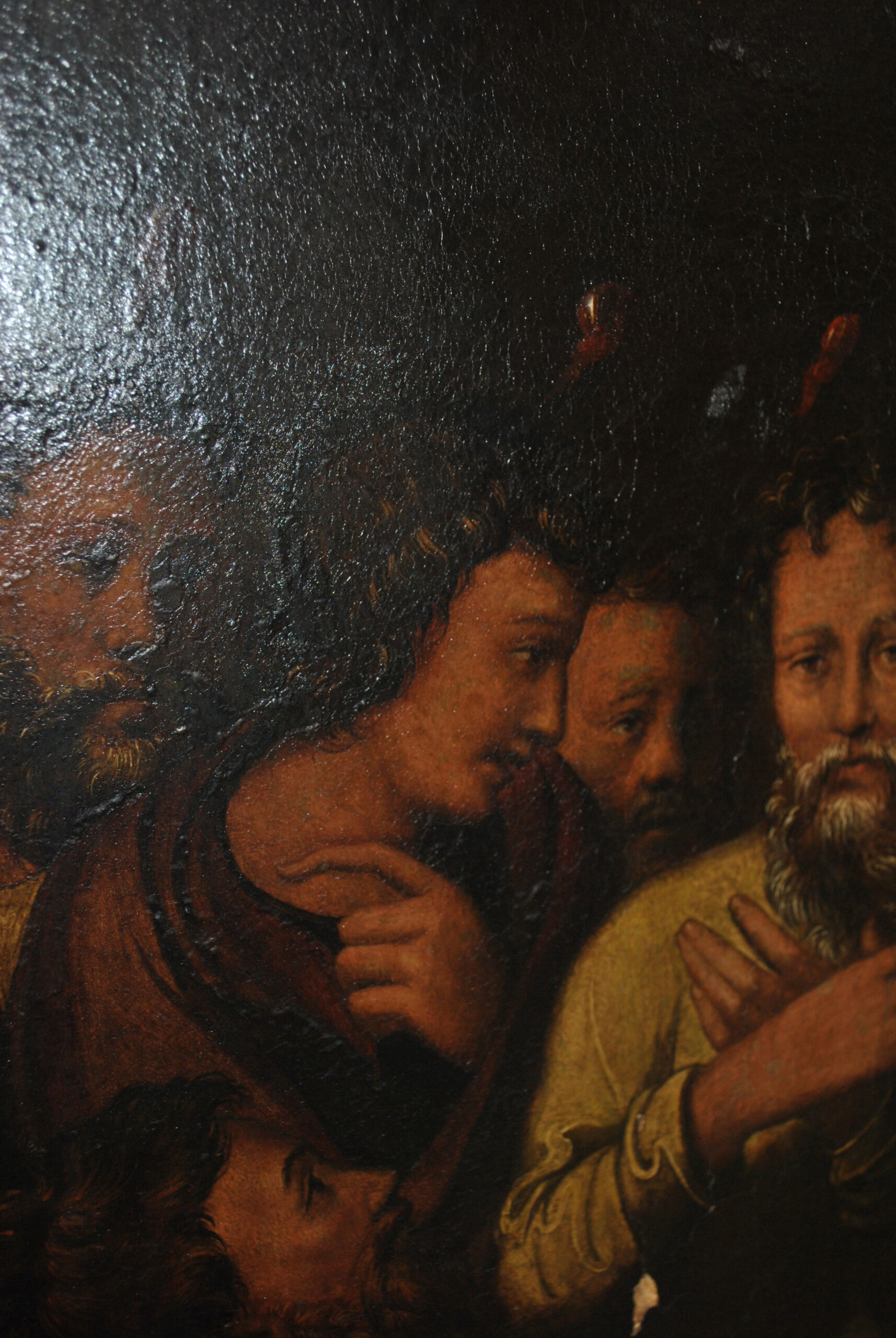 Óleo sobre lienzo Pentecostés S.XVII - Imagen 12
