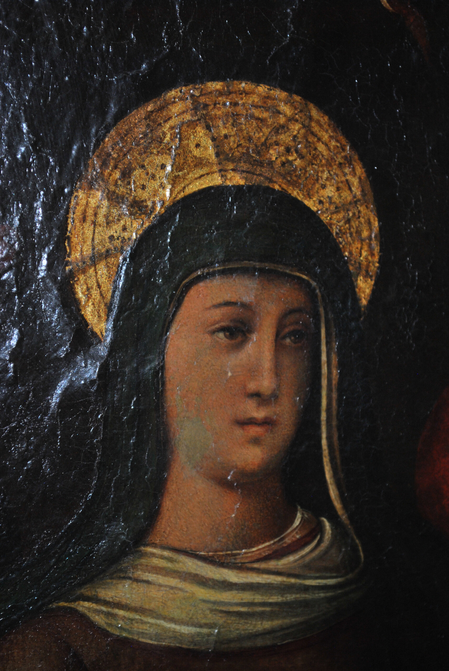 Óleo sobre lienzo Pentecostés S.XVII - Imagen 15