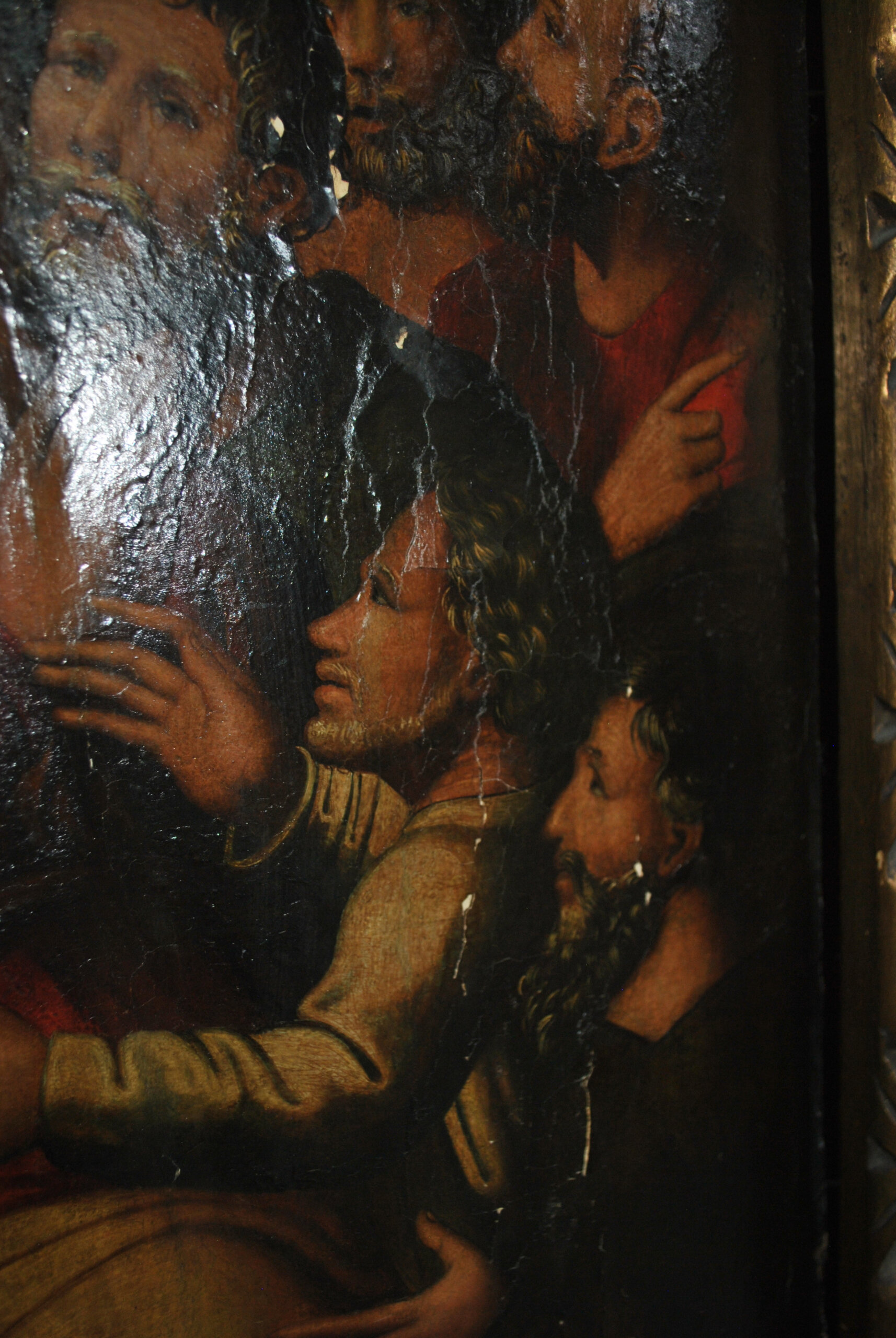 Óleo sobre lienzo Pentecostés S.XVII - Imagen 19